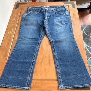 Ariat Fire Resistant Mid Rise Bootcut Denim Jeans Size 34R